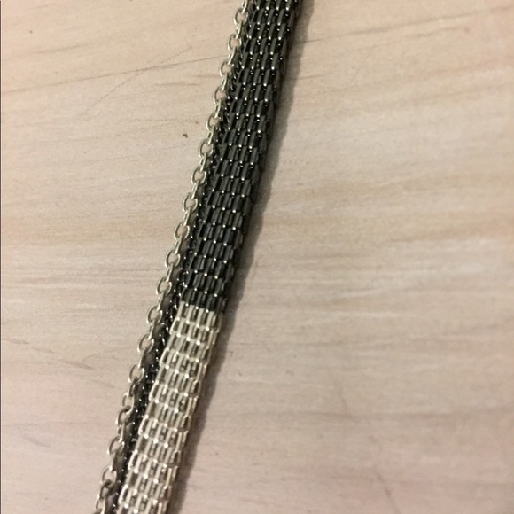 Black & Silver Chain Necklace - Picture 5 of 8